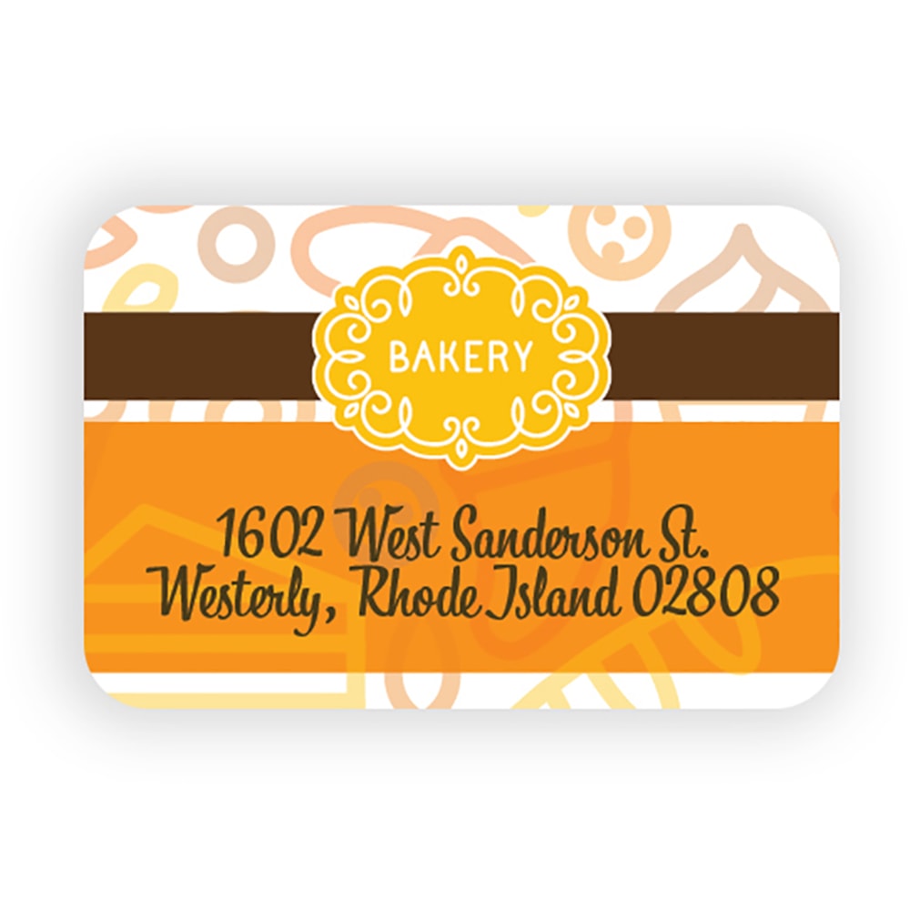 Custom Full-Color Printed Labels And Stickers, Rectangle, 1”