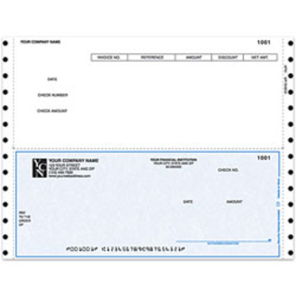 Custom Continuous Accounts Payable Checks For DACEASY®, 9