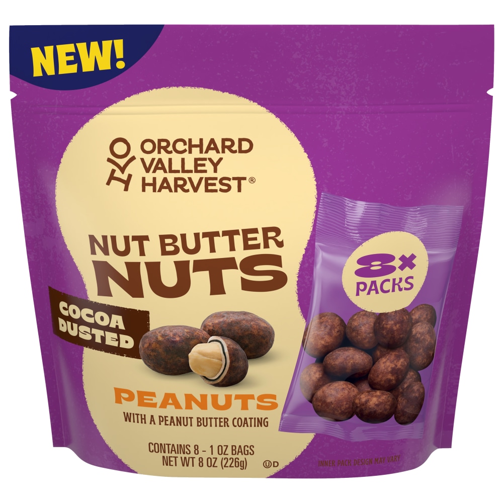 Orchard Valley Harvest Nut Butter Cocoa-Dusted Nuts, 1