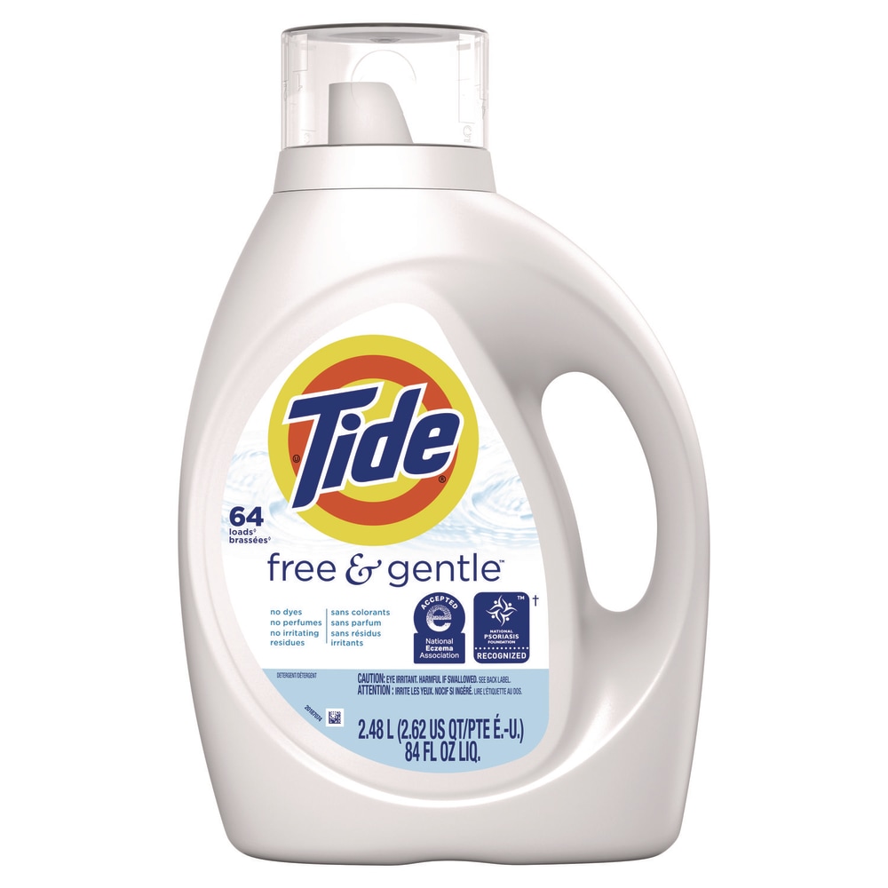 Tide® Free & Gentle™ Liquid Laundry Detergent, 64
