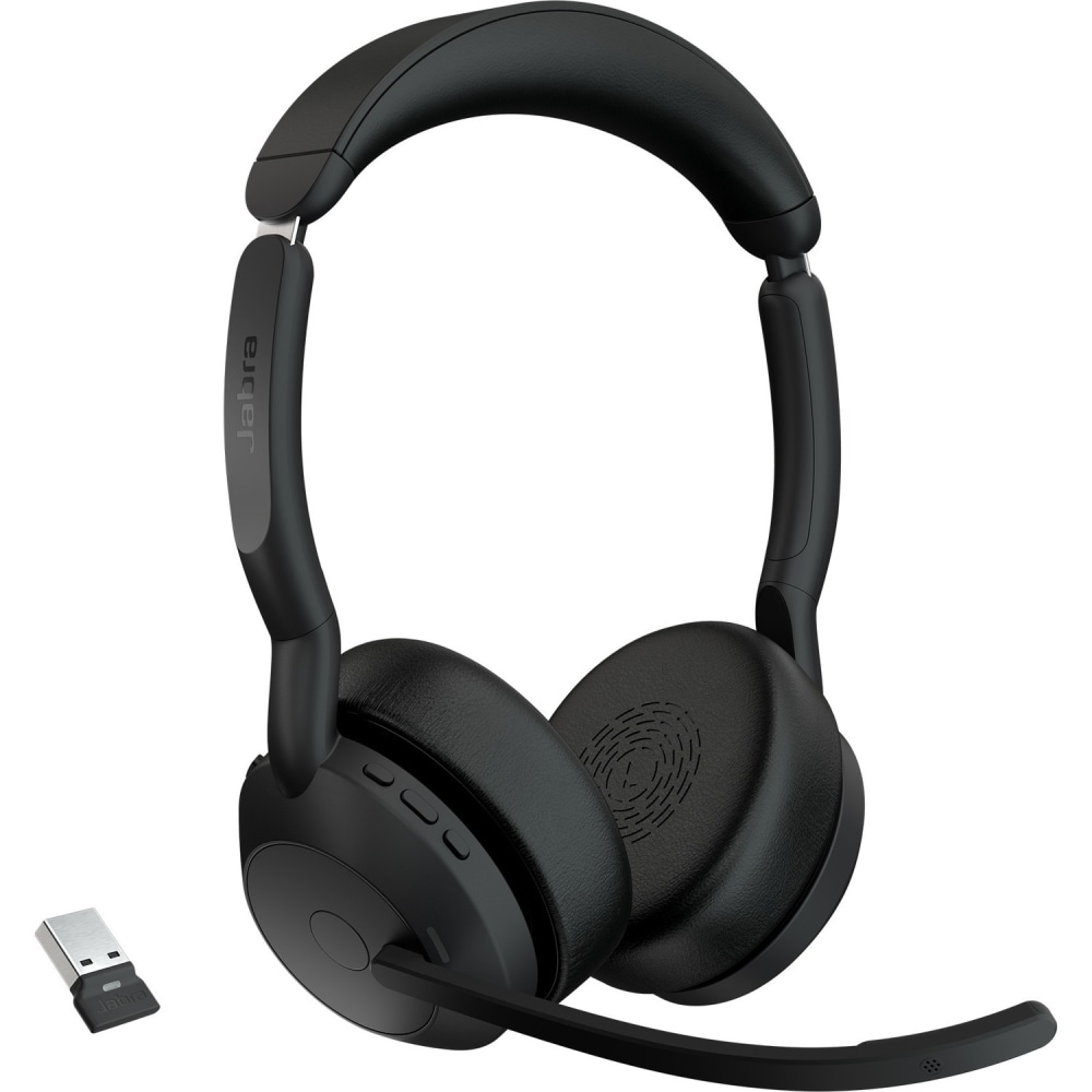 Jabra Evolve2 55 Headset - Stereo - Wireless
