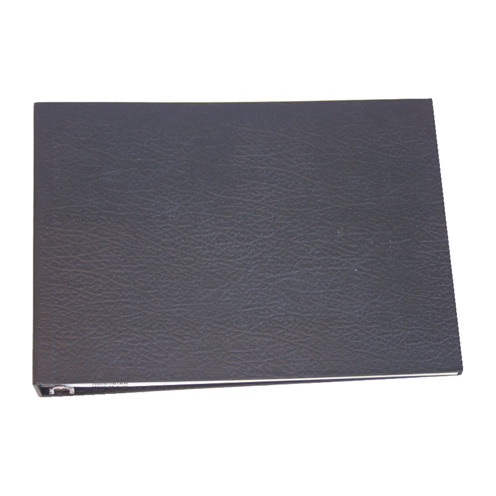 Custom Standard 3-To-A-Page Binder, Standard, Black