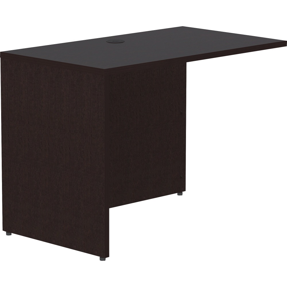 Lorell® Essentials 42"W Desk Return, Espresso