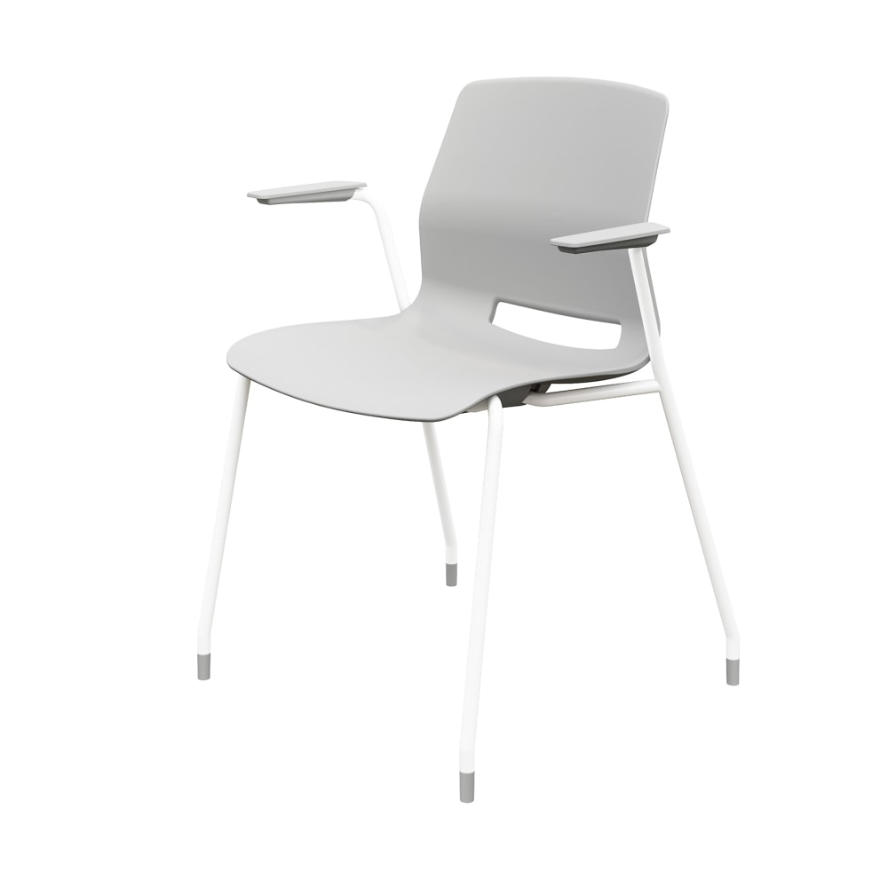 KFI Studios Imme Stack Chair With Arms, Light