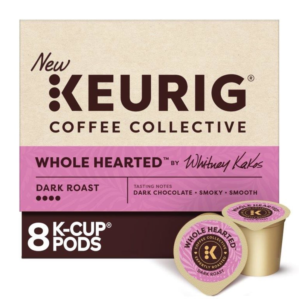 Keurig Coffee Collective Whole Hearted Single-Serve K-Cup Pods,