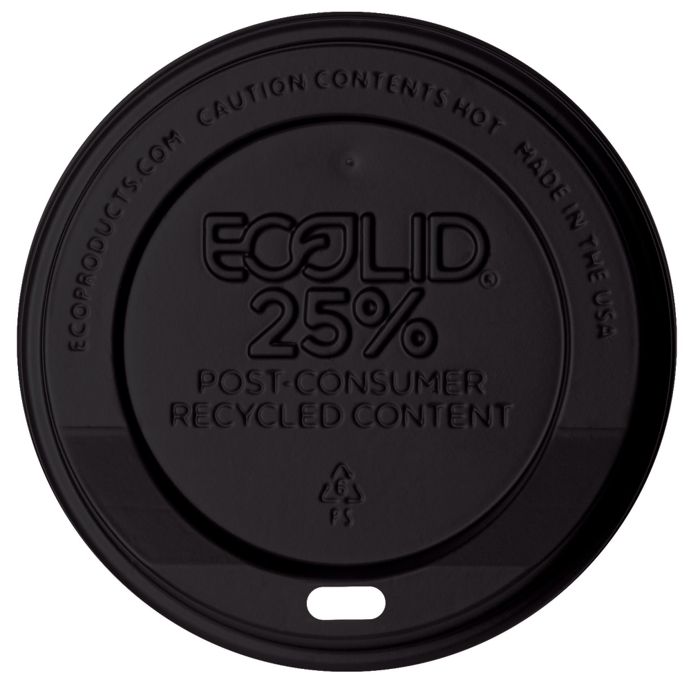 Eco-Products EcoLid Hot Cup Lids, 10-20 Oz, 25%