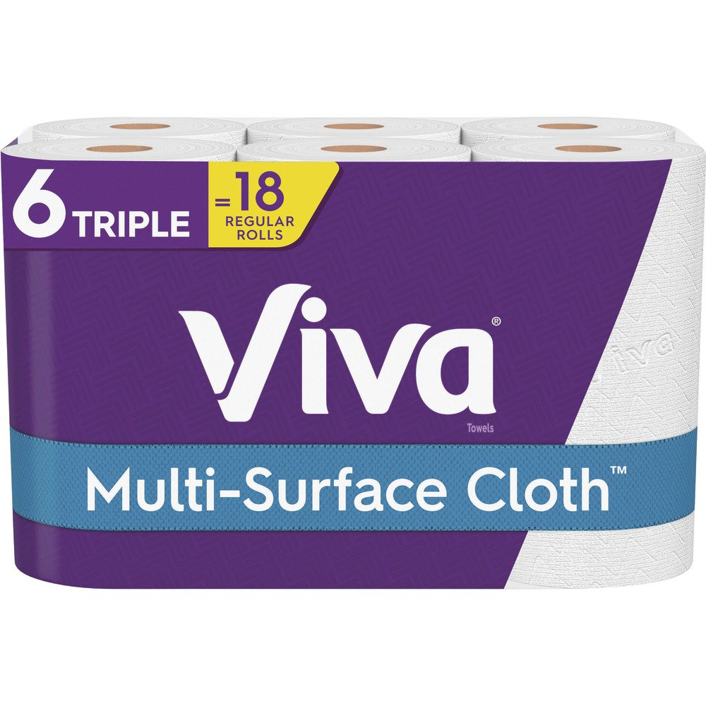 Viva Choose-A-Sheet Paper Towels, White, 165 Sheets Per