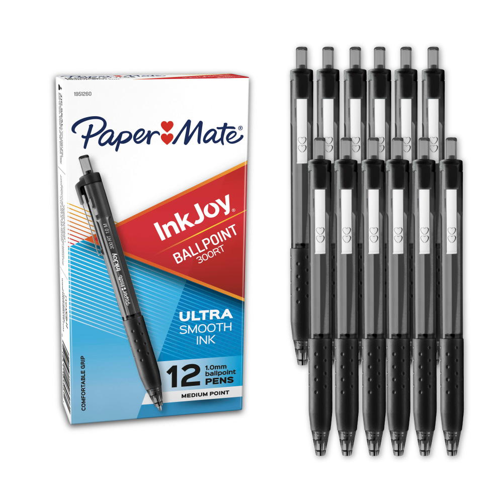 Paper Mate® InkJoy™ 300 RT Retractable Pens, Medium