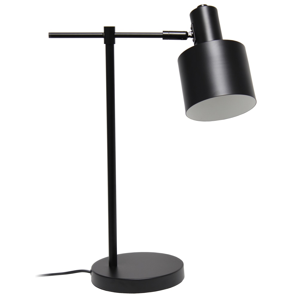 Lalia Home Mid-Century Modern Metal Table Lamp, 21"H,