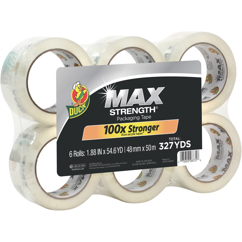 Duck Brand Brand Max Strength Packaging Tape -