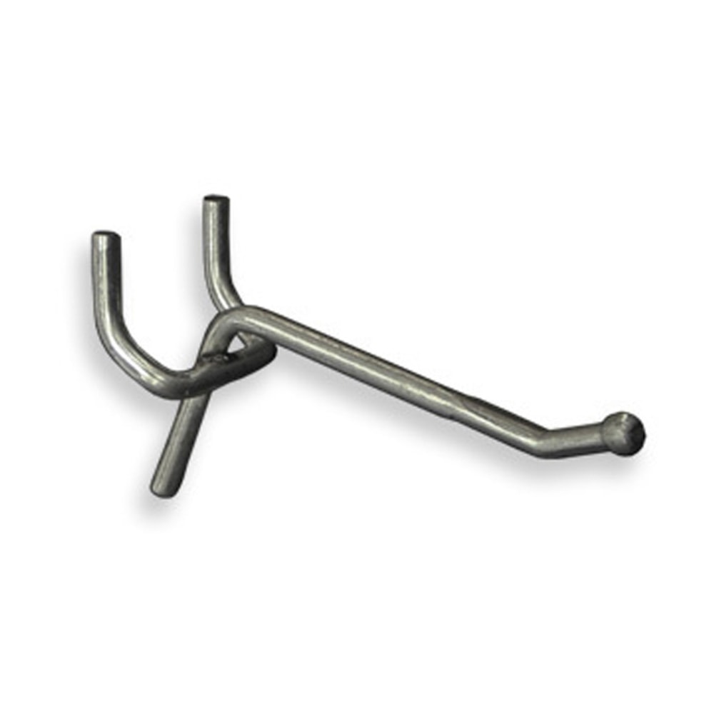Azar Displays Galvanized Metal Hooks For Pegboard And