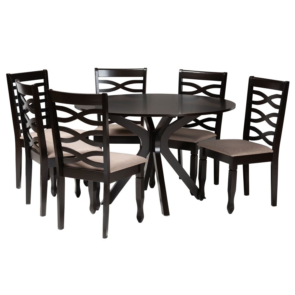 Baxton Studio Mila Dining Set, 29-15/16”H x 47-1/4”W