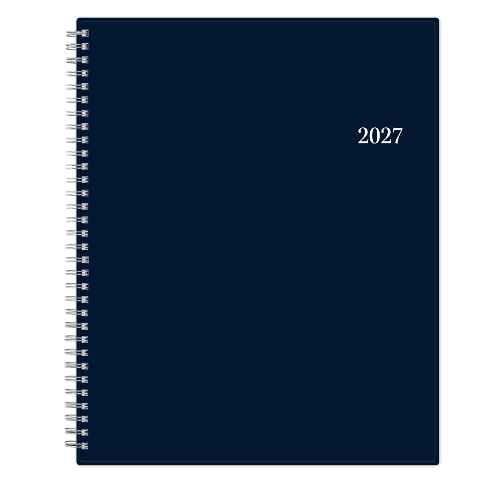 2027 Blue Sky Passages Solid Navy Weekly/Monthly Planning