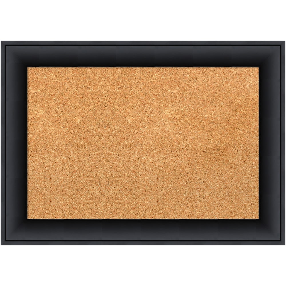 Amanti Art Non-Magnetic Cork Bulletin Board, 21" x