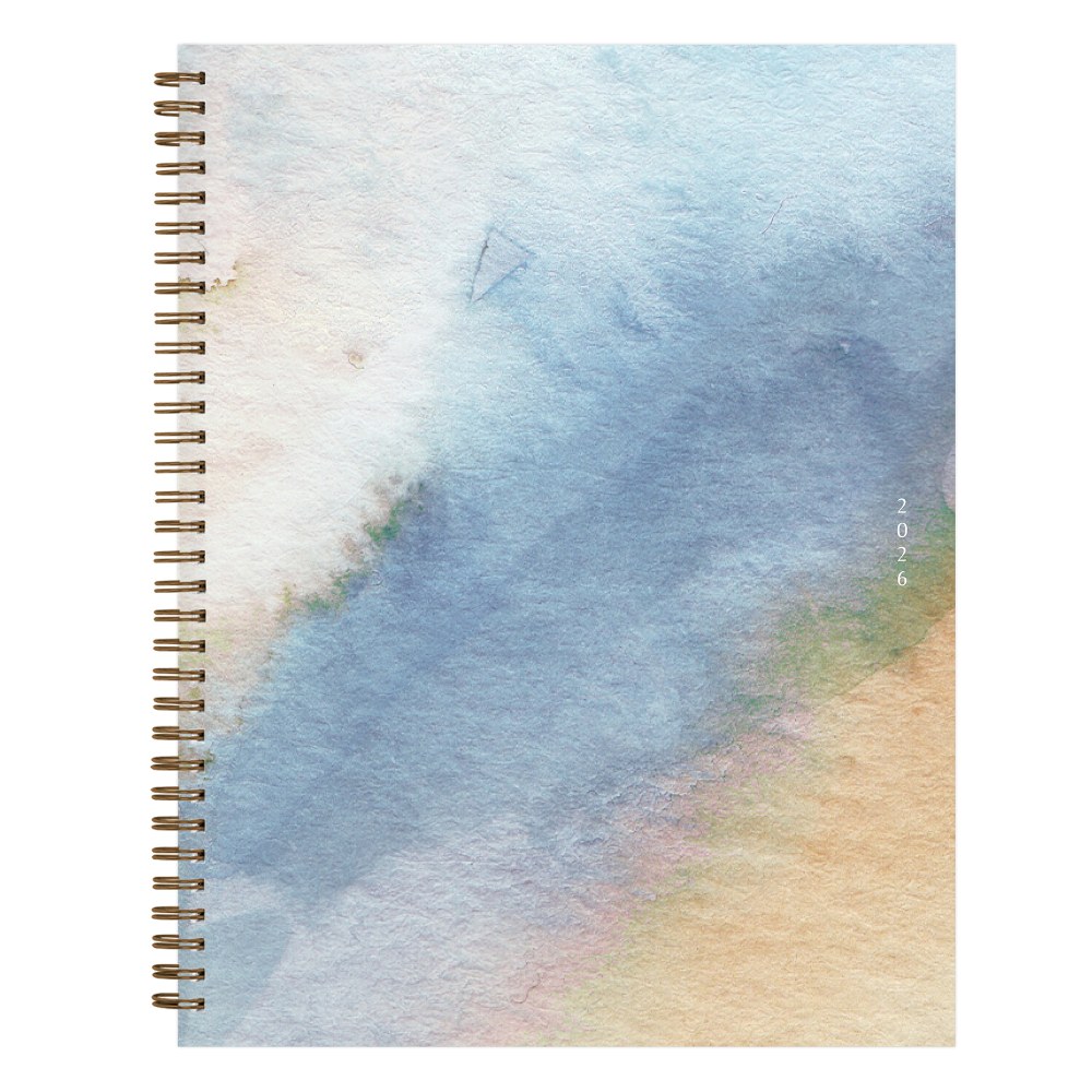 2026 Blue Sky Green Earth Weekly/Monthly Planner, 8-1/2"