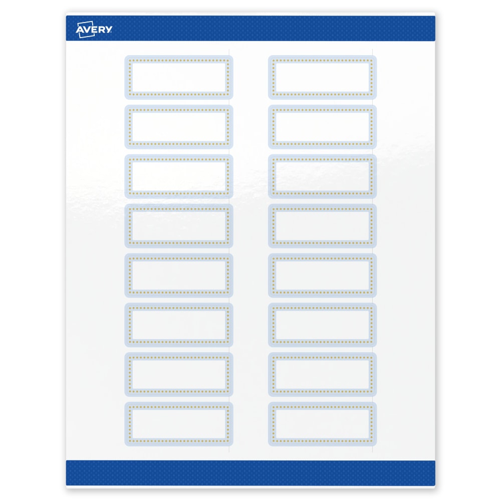 Avery® Print-To-The-Edge Labels & Sure Feed®,