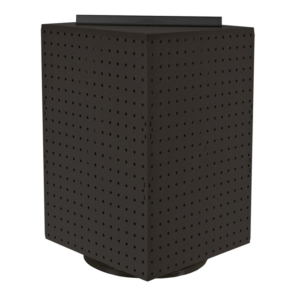Azar Displays 4-Sided Revolving Pegboard Tabletop Display,