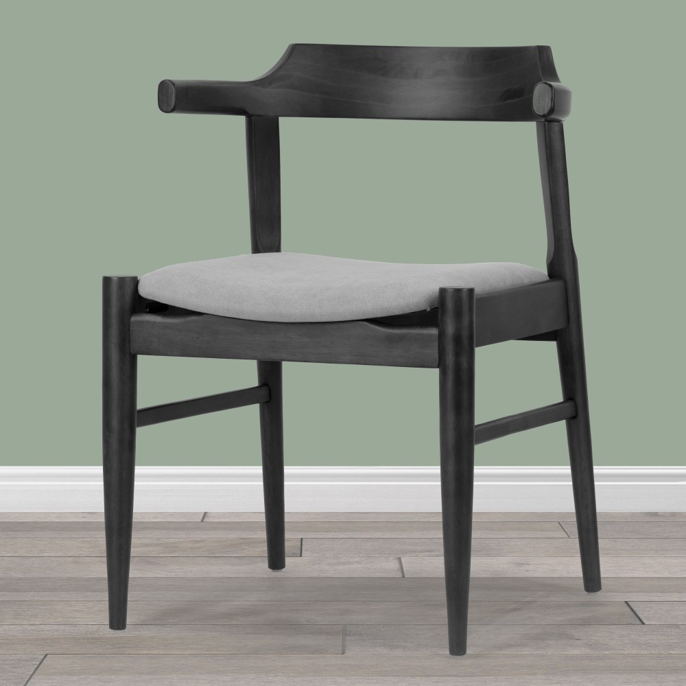 Glamour Home Atlas Upholstered Fabric Dining Accent Chairs,