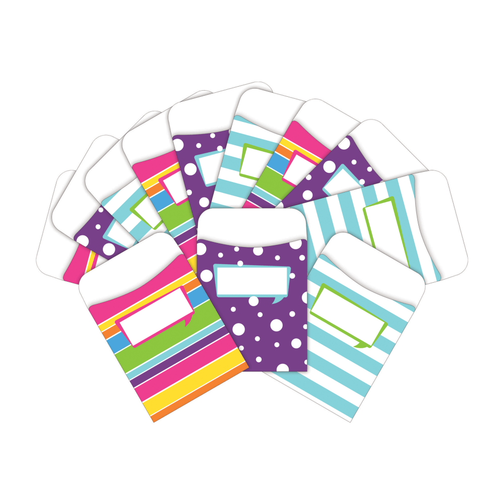 Barker Creek Peel & Stick Library Pockets, 3"
