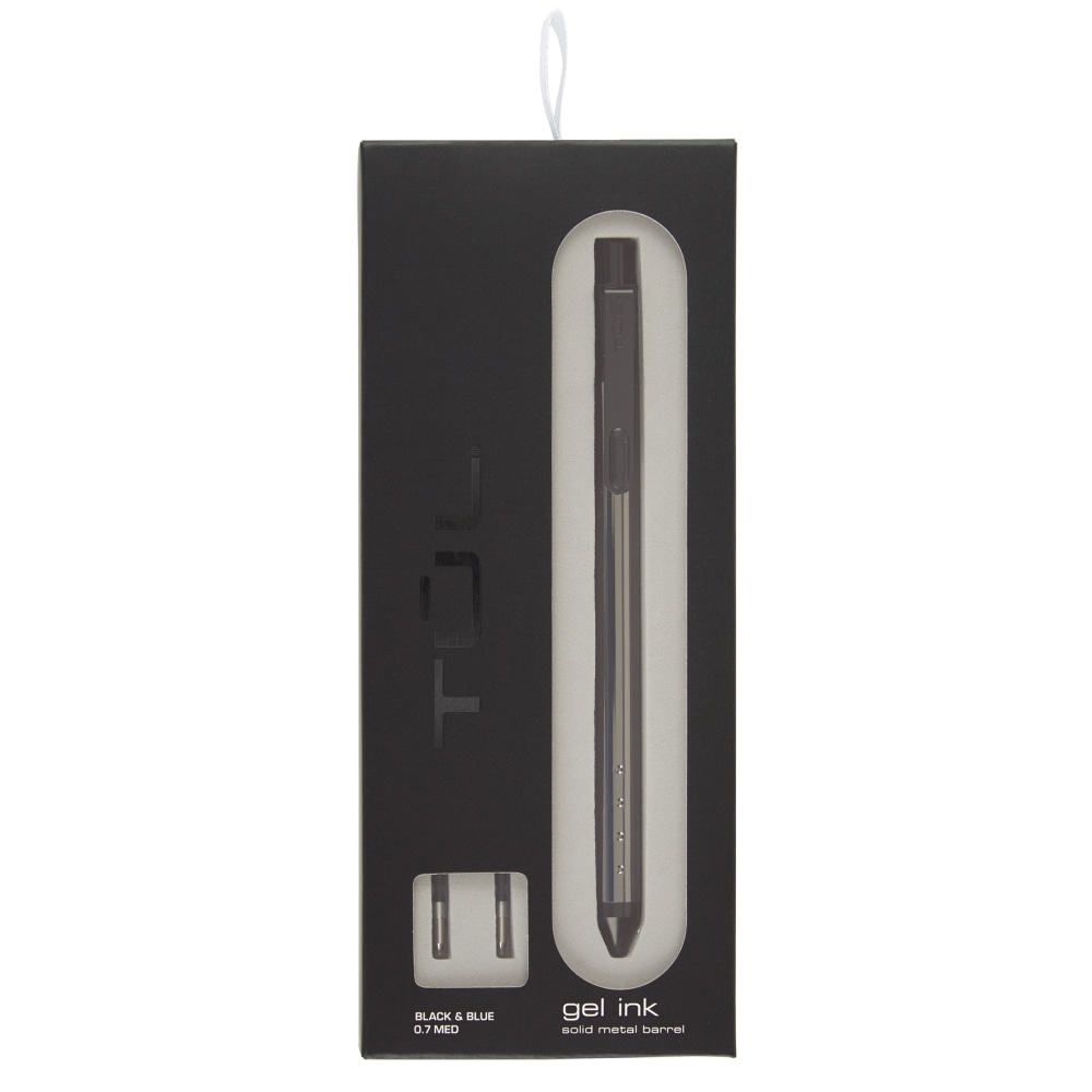 TUL® Fine Writing Solid Metal Barrel Retractable Gel