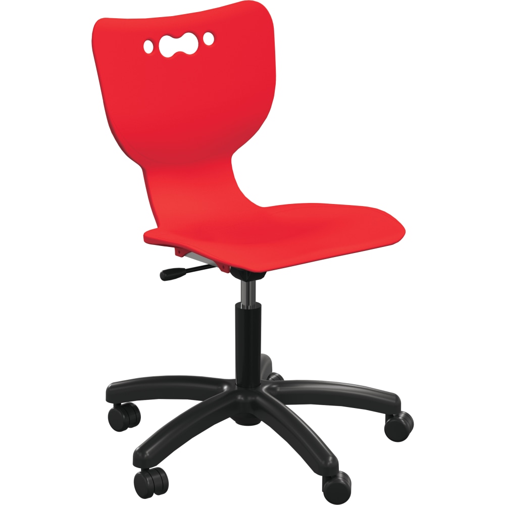 MooreCo Hierarchy Armless Mobile Chair With 5-Star Base,