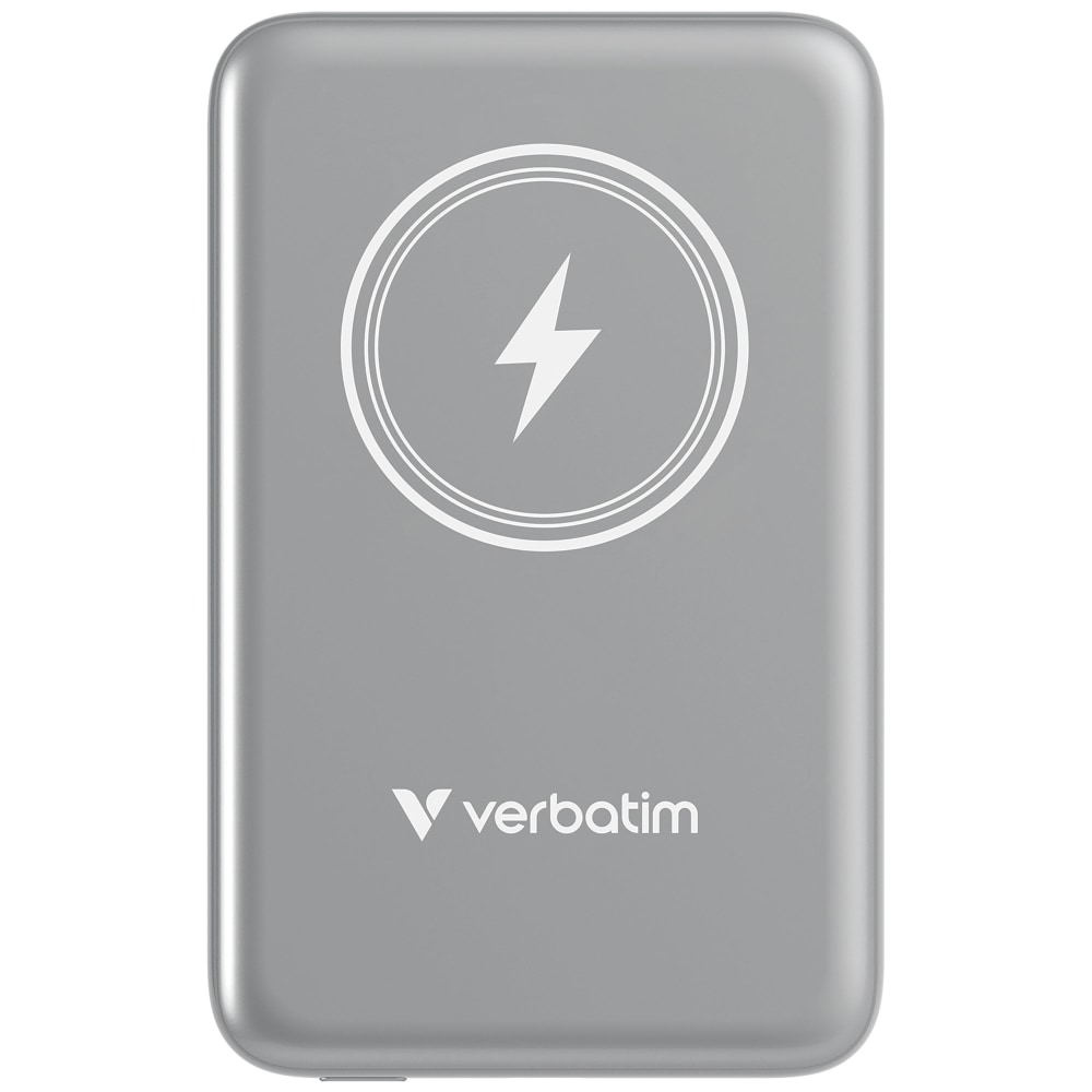 Verbatim Charge &#x27;n&#x27; Go Magnetic Wireless Power Bank,