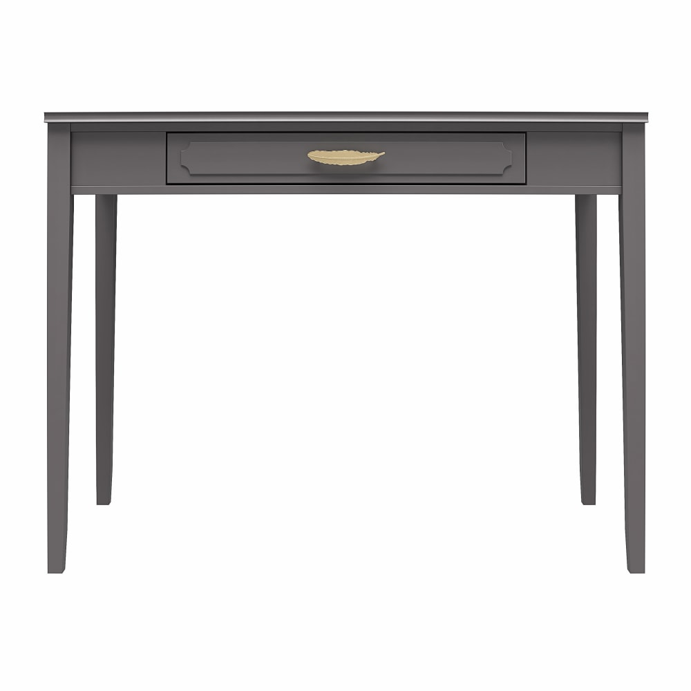 Ameriwood™ Home Stella 40"W Computer Desk, Gray/Gold