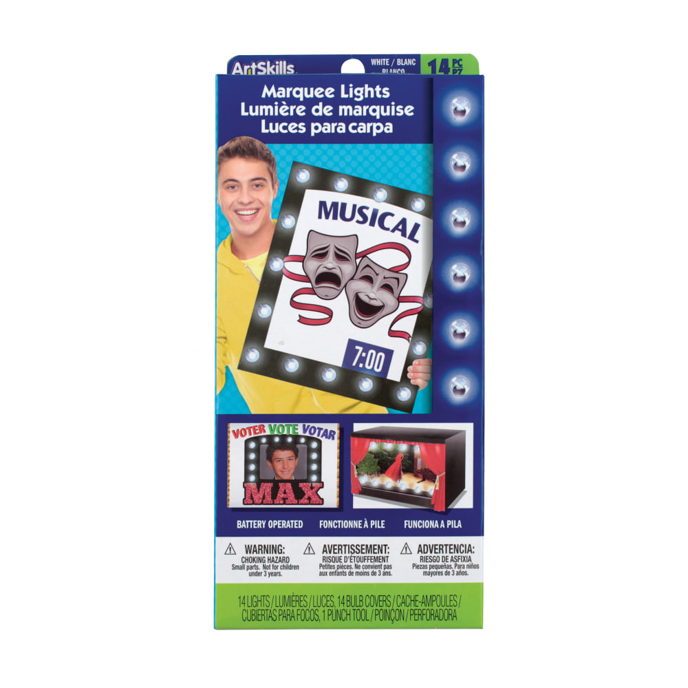 Artskills® Marquee Poster Lights, Strand Of 14