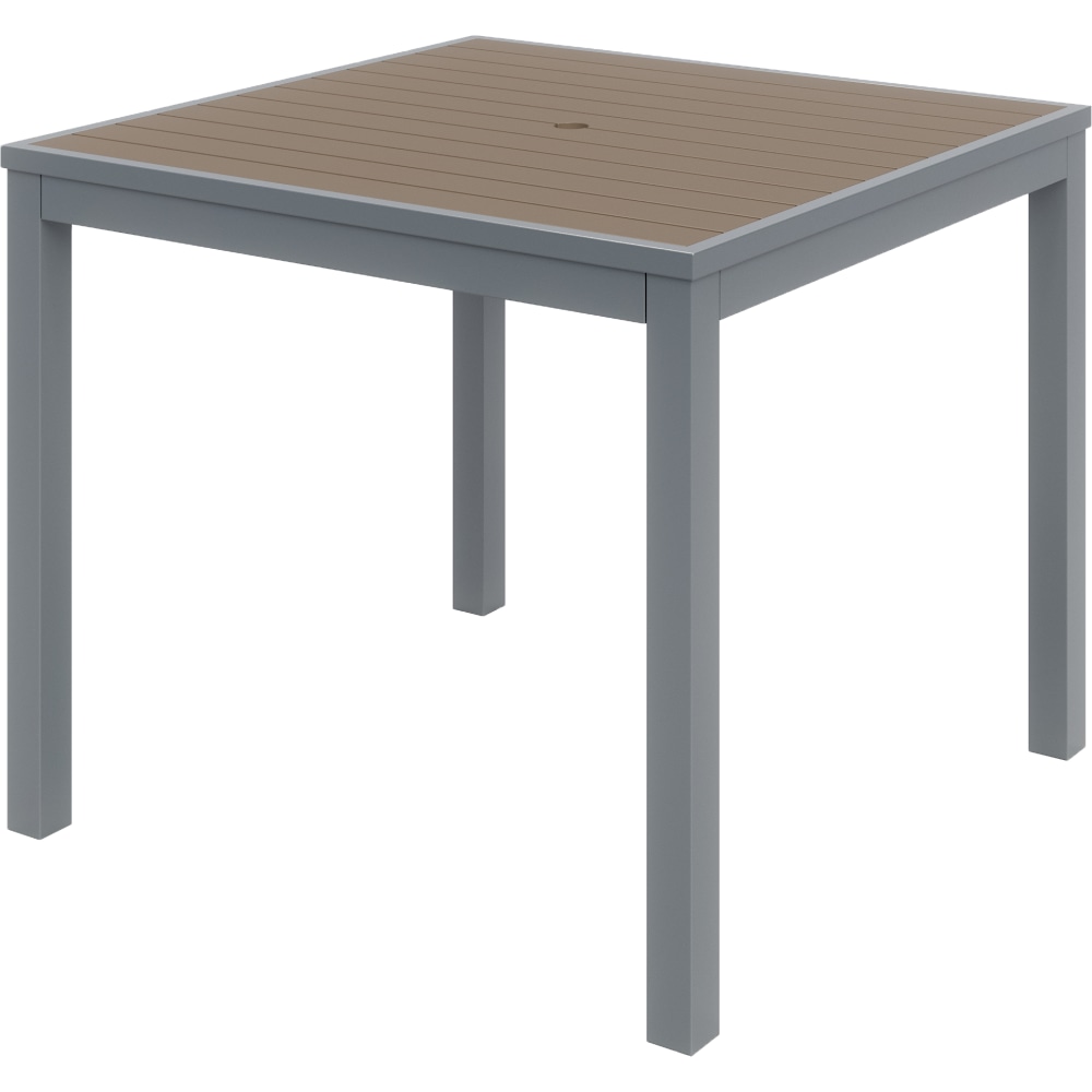 KFI Studios Eveleen Square Outdoor Patio Table, 29”H