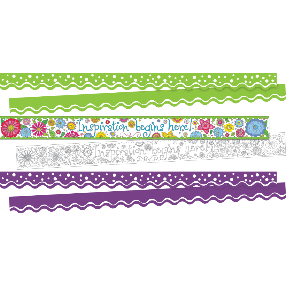 Barker Creek Double-Sided Straight-Edge/Scalloped-Edge Border