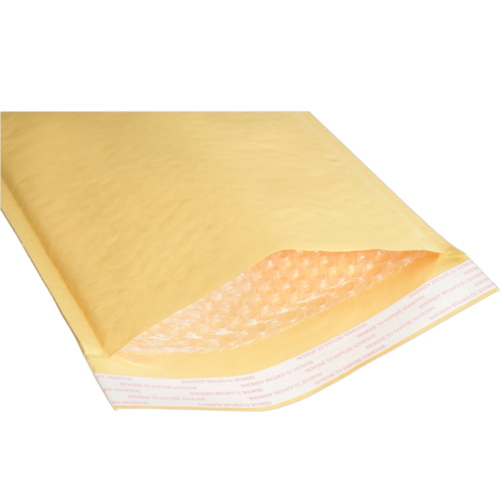 SKILCRAFT® Kraft Lightweight Cushioned Mailers, 7 1/4" x