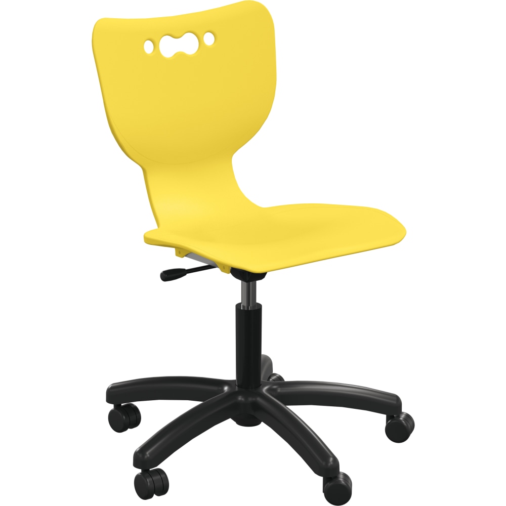 MooreCo Hierarchy Armless Mobile Chair With 5-Star Base,