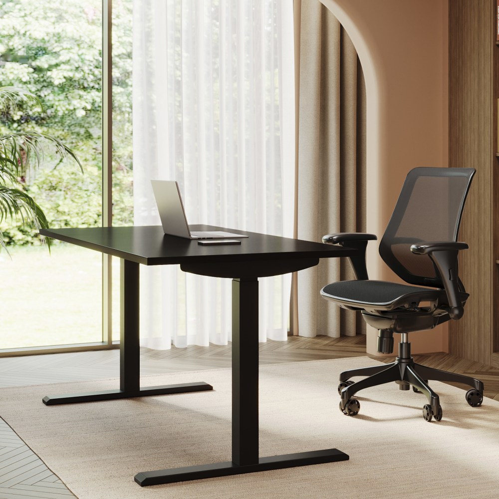 Realspace® Magellan 60"W Pneumatic Height-Adjustable