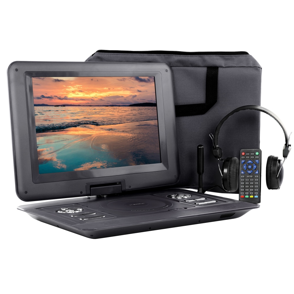Trexonic Portable TV+DVD Player With Color TFT LED