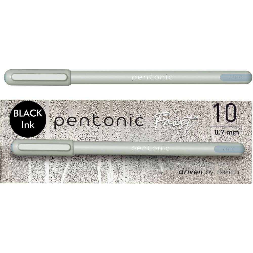 Pentonic Frosted Barrel Ballpoint Pens - 0.7 mm