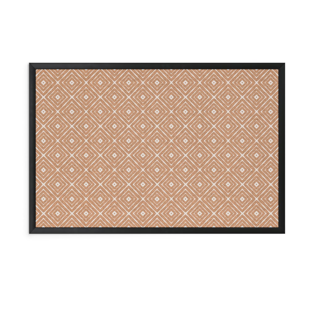 U Brands Fashion Cork Bulletin Board, 36" X