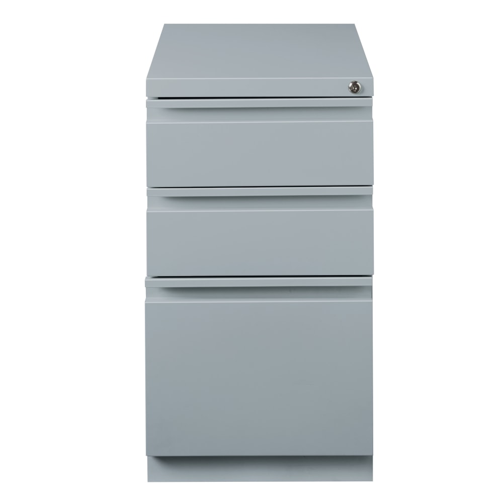 Hirsh® 20"D Vertical 3-Drawer Mobile Pedestal File Cabinet,