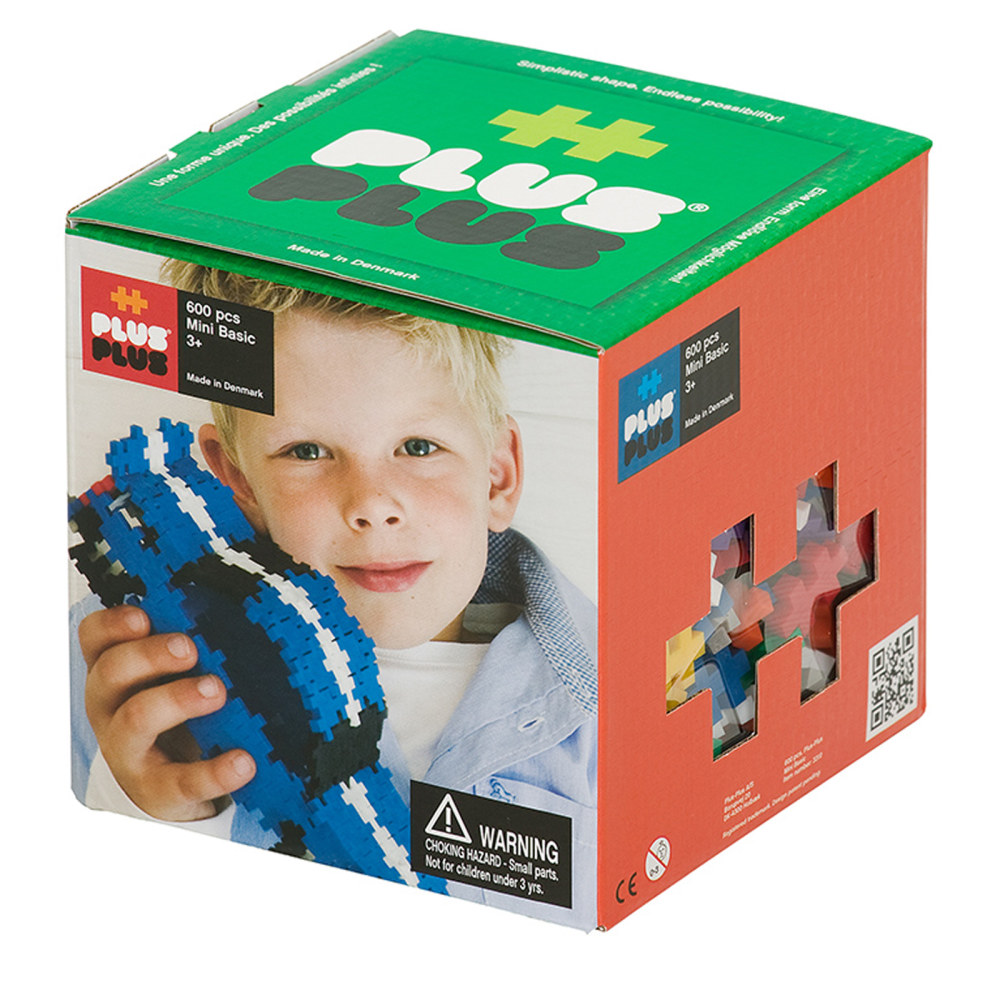 Plus-Plus® 600-Piece Basic Open Construction Set