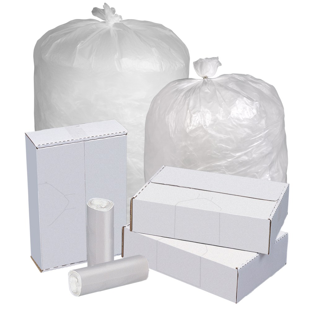 Highmark™ Linear Low Density Can Liners, 0.9-mil, 60