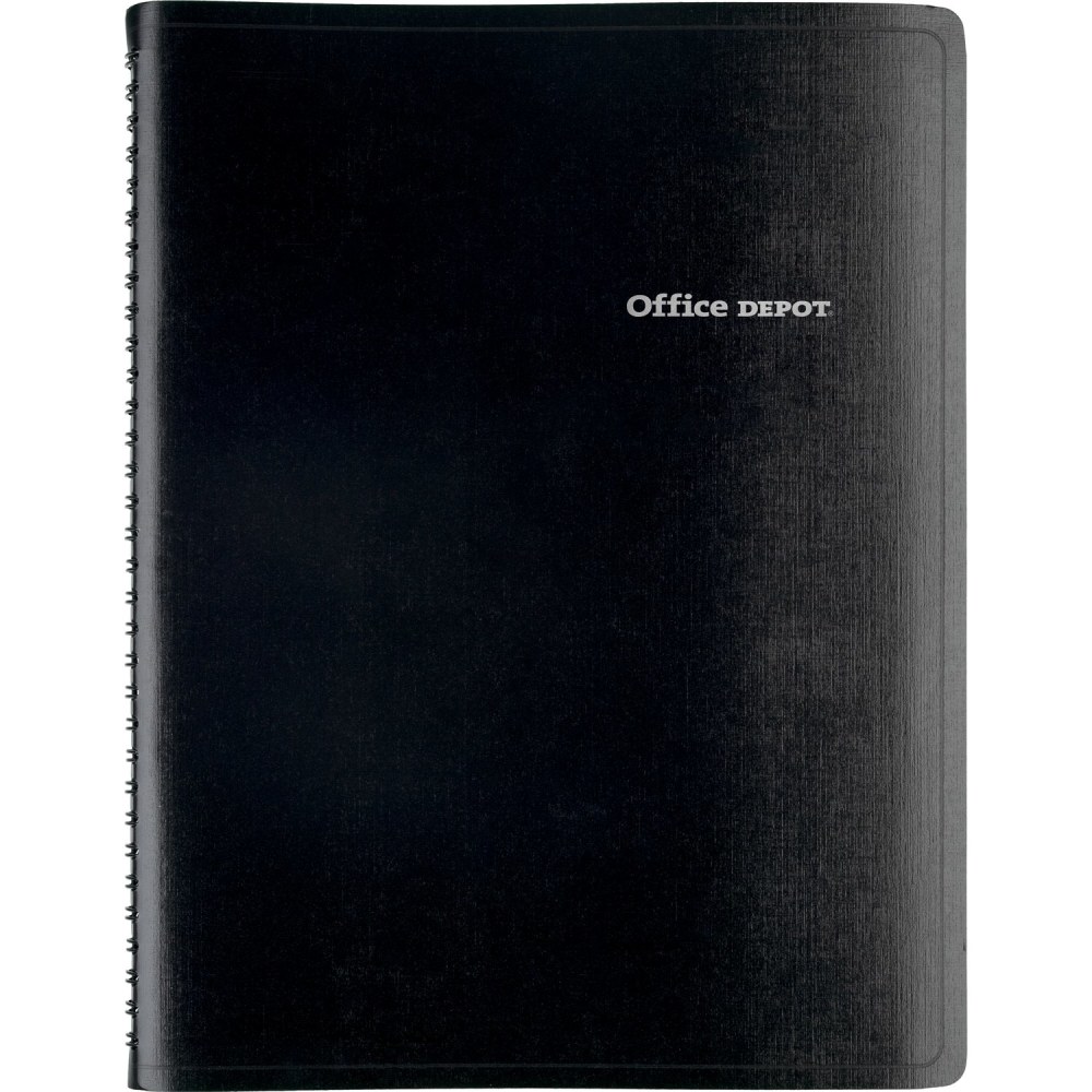 Office Depot® Brand Undated Daily Planner, 8 1/2"