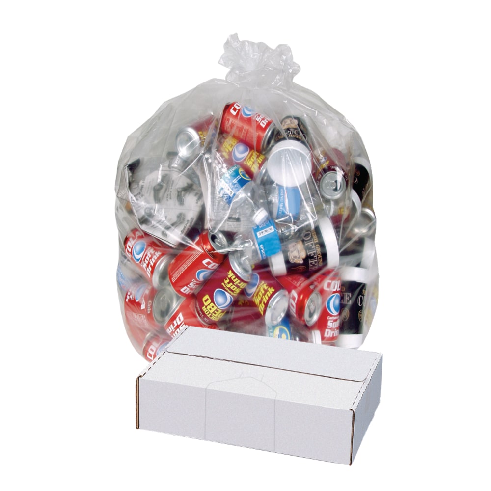 Highmark™ Linear Low Can Liners, 0.35-mil, 12-16 Gallons,