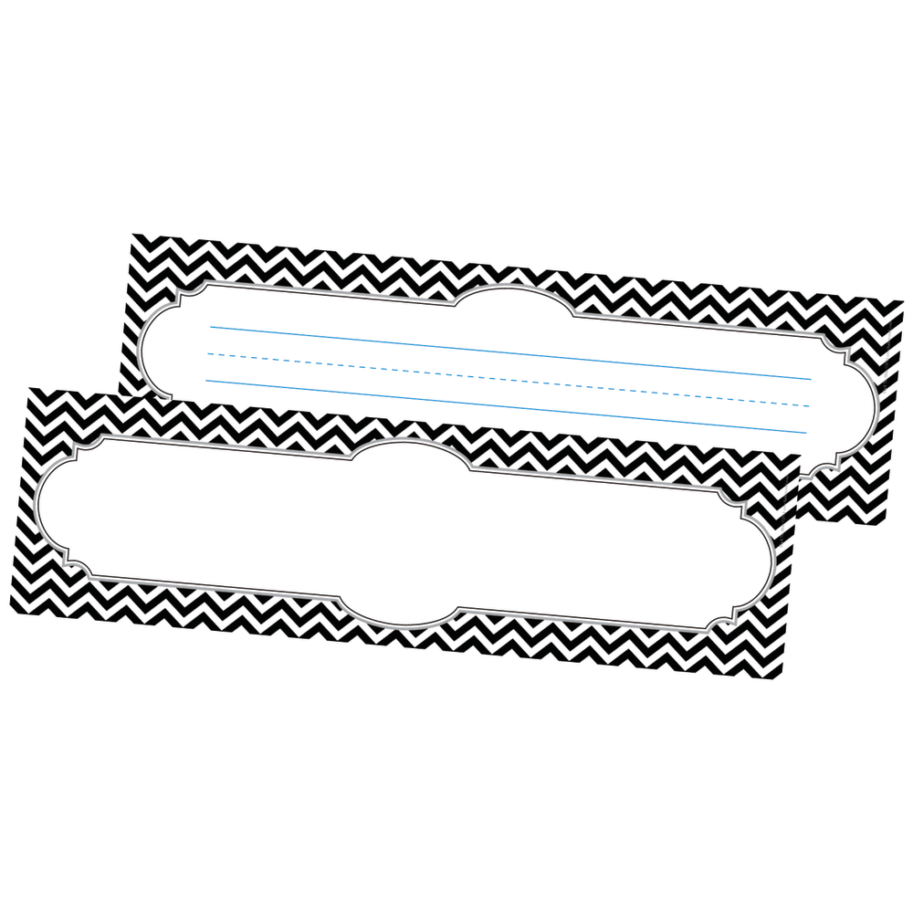 Barker Creek Single-Sided Desk Tags/Bulletin Board Signs,