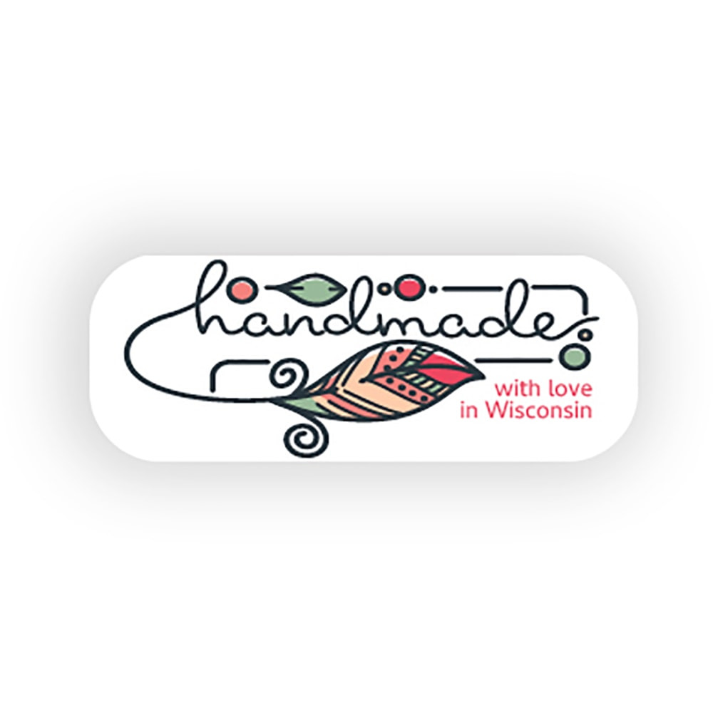 Custom Full-Color Printed Labels And Stickers, Rectangle, 3/8”