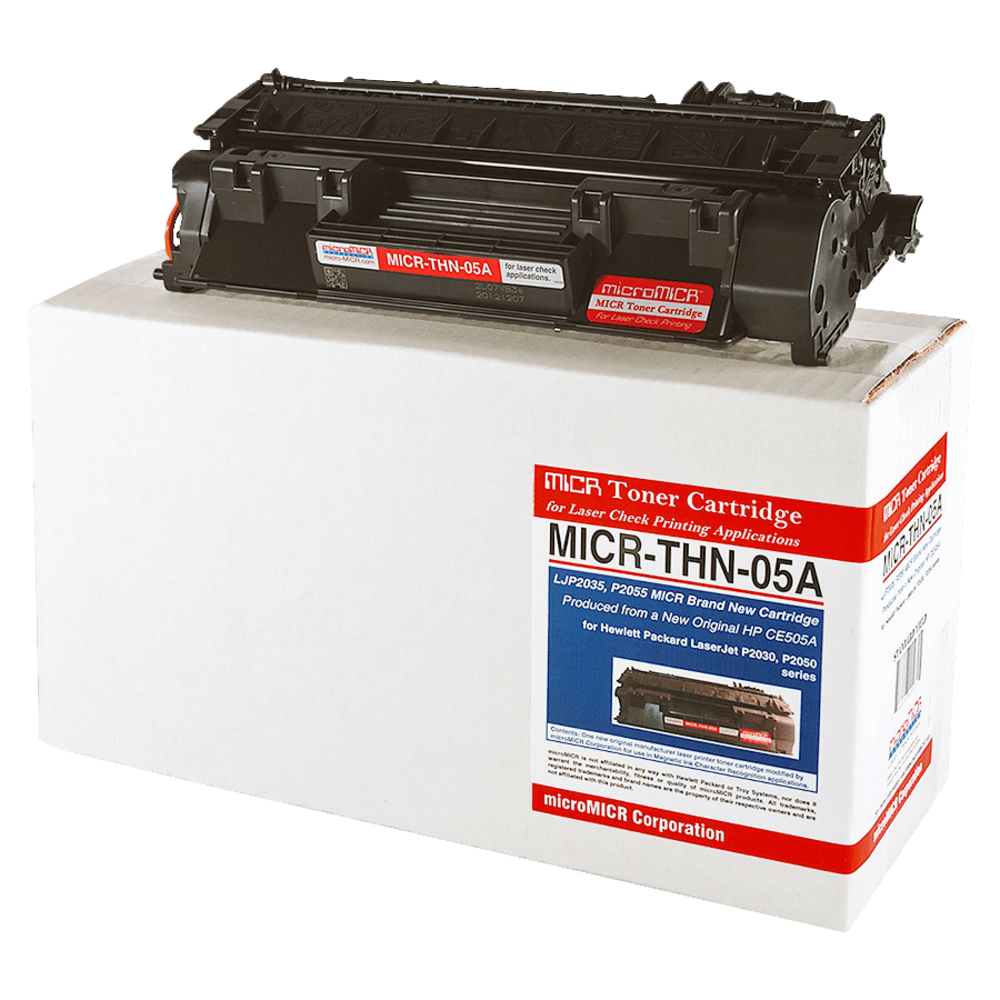 MicroMICR Remanufactured Black Toner Cartridge Replacement For HP