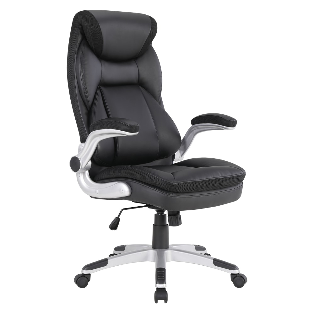 Office Star™ Ergonomic Leather High-Back Executive Office Chair,