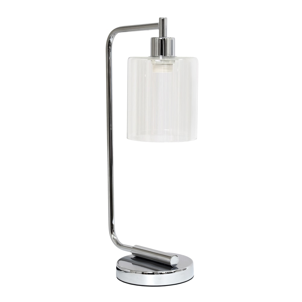 Simple Designs Bronson Antique Style Industrial Lantern Desk