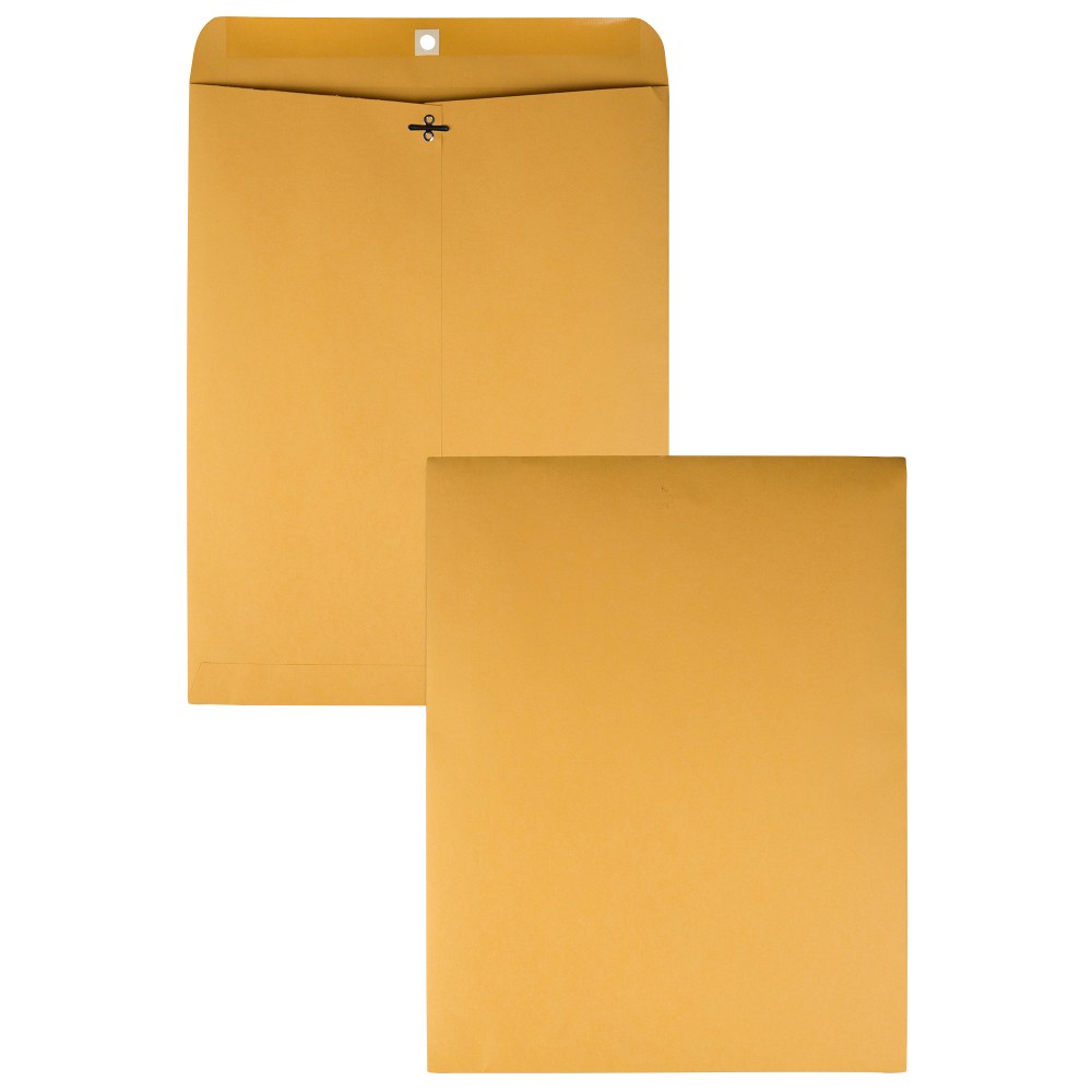 Quality Park® 12" x 15 1/2" Envelopes, Claps