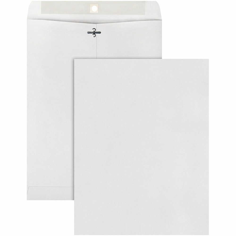 Quality Park® Envelopes, 10" x 13", Clasp Closure,