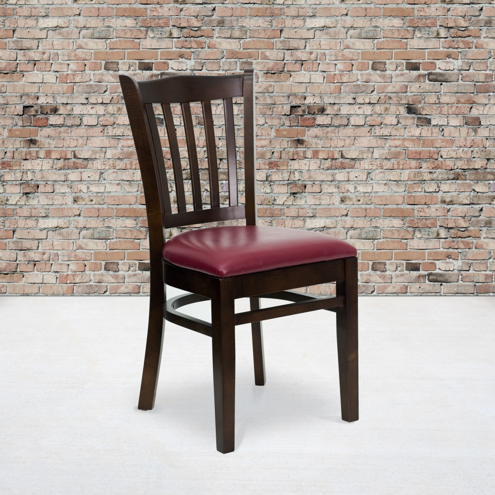 Flash Furniture Vertical Slat Back Restaurant Chair,