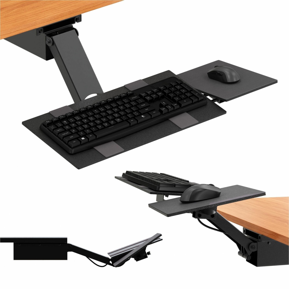 KT2 Ergonomic Sit Stand Computer Keyboard Tray Uncaged